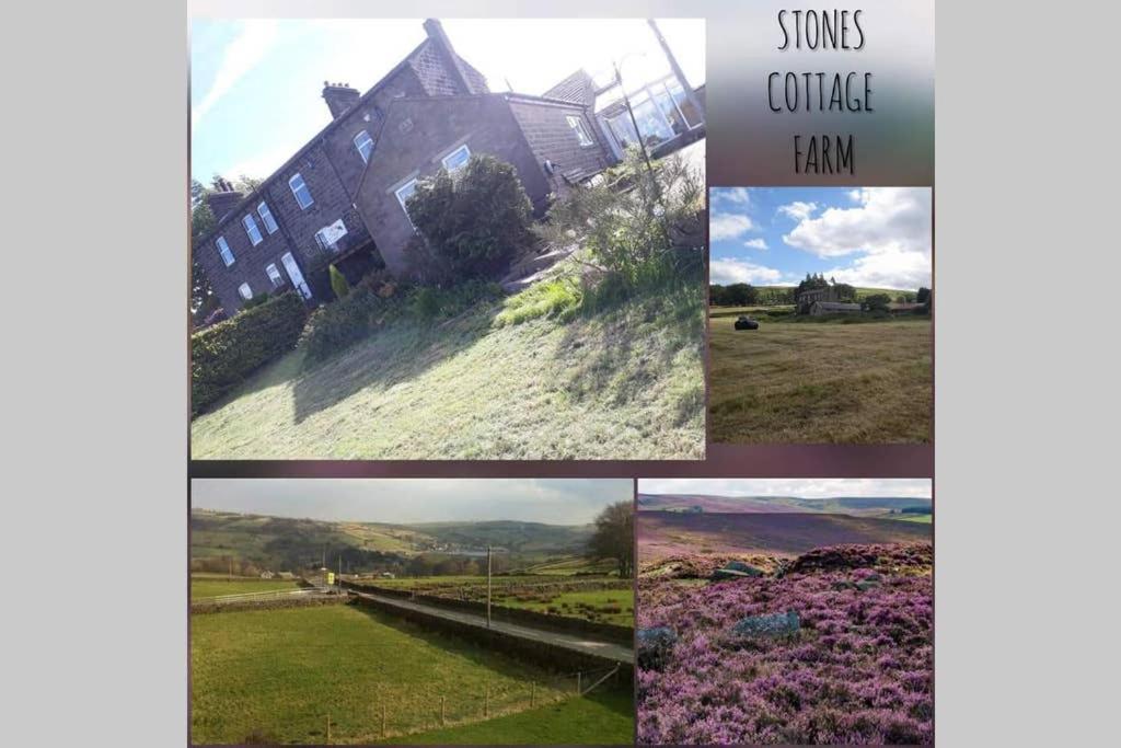 Stones Cottage Farm, Nr Haworth, Family Friendly, Work Friendly, Gaming Barn, Crafting, Free Wifi, Free Parking, Ev Point Oxenhope المظهر الخارجي الصورة